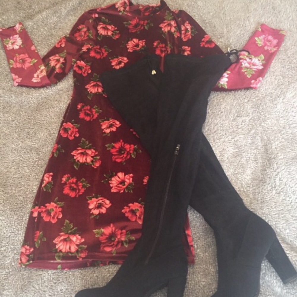 FOREVER 21 Flower Dress